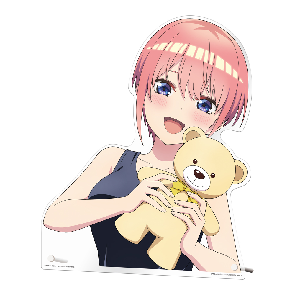 一番くじ 五等分の花嫁＊ ～あなたと過ごす、特別な日～(F賞-中野一花 バストアップアクリルボード)