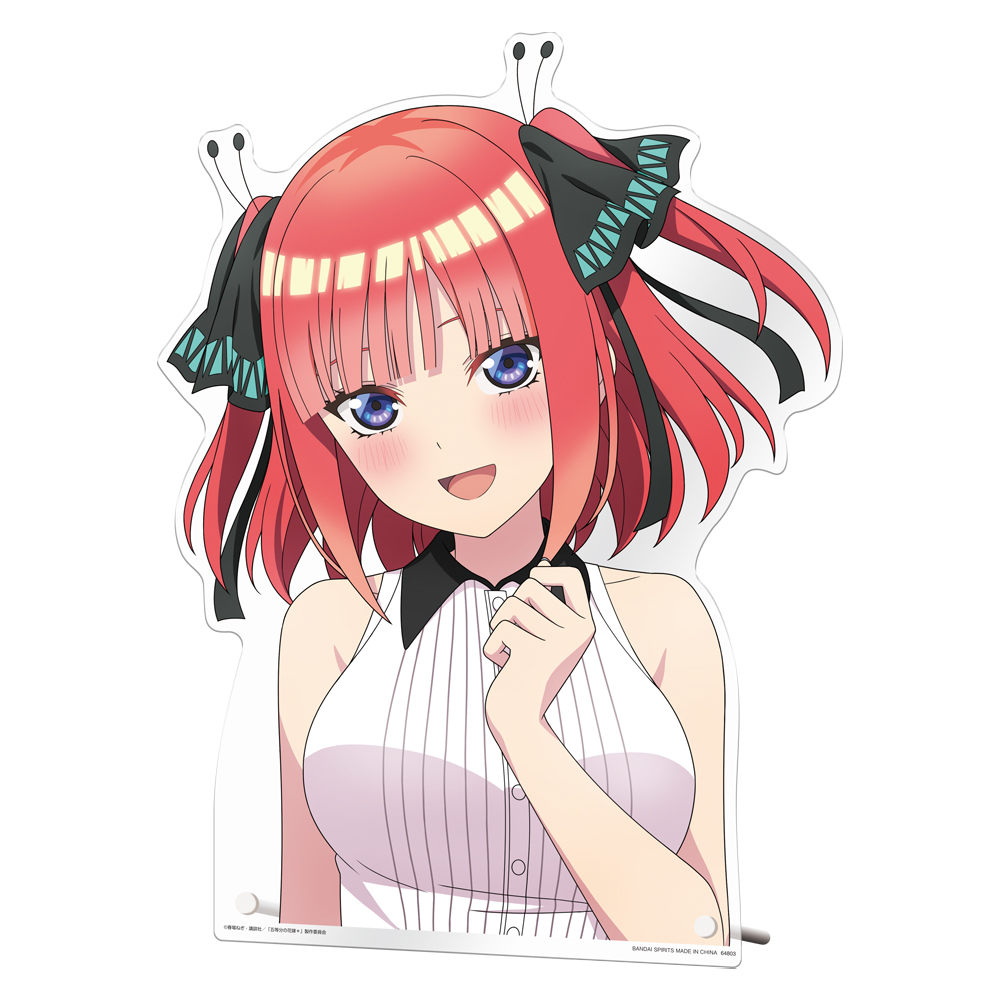 一番くじ 五等分の花嫁＊ ～あなたと過ごす、特別な日～(G賞-中野二乃 バストアップアクリルボード)