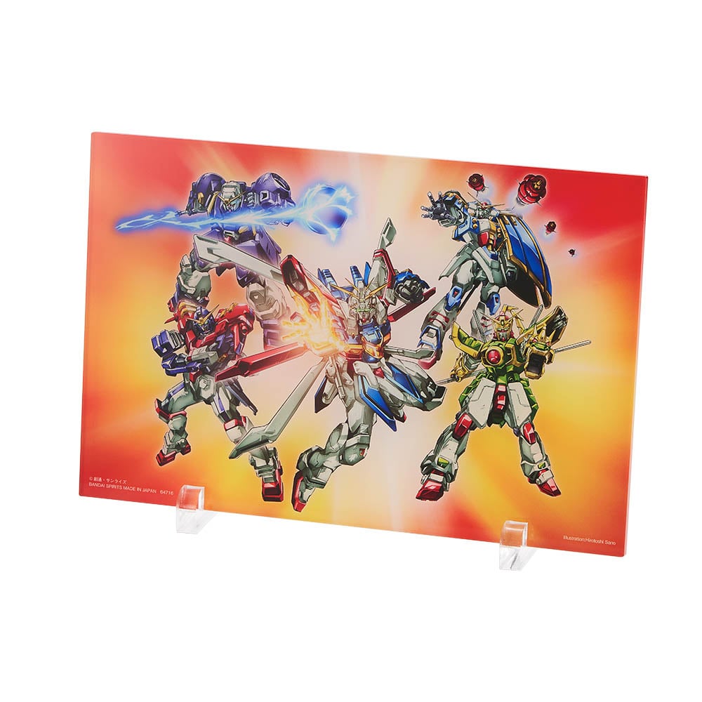 一番くじ 機動武闘伝Gガンダム 30th Anniversary(C賞-描きおろしビッグビジュアルスタンド)