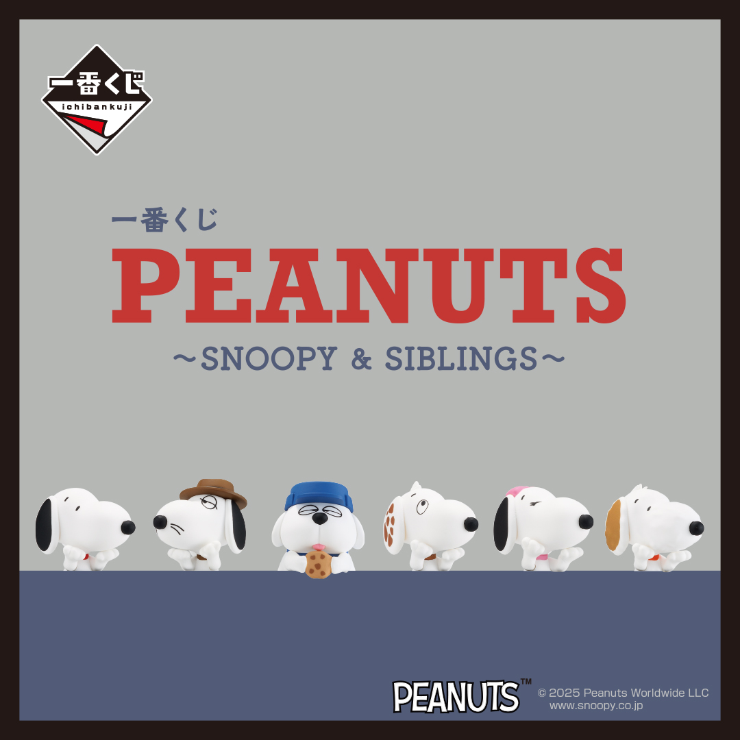 一番くじ PEANUTS ~SNOOPY & SIBLINGS~