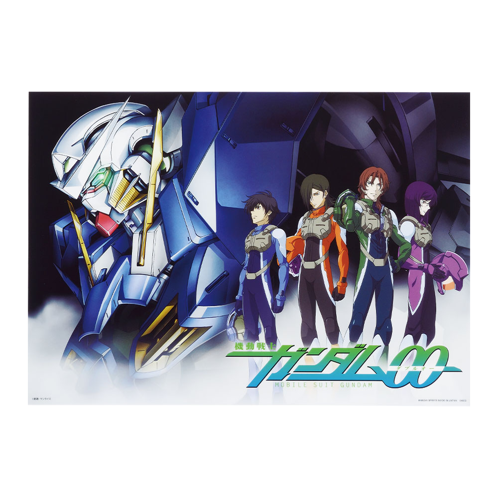 一番くじ 機動戦士ガンダム00 -GUNDAM MEISTERS-(H賞-クリアポスター)