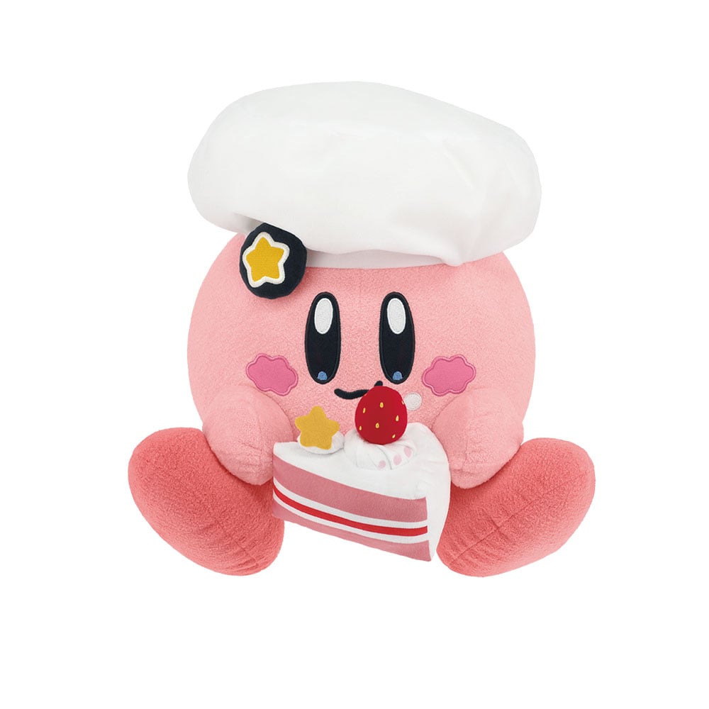 一番くじ 星のカービィ Kirby Café PETIT(A賞-もぐもぐ ピンク・ショートケーキ ぬいぐるみ)