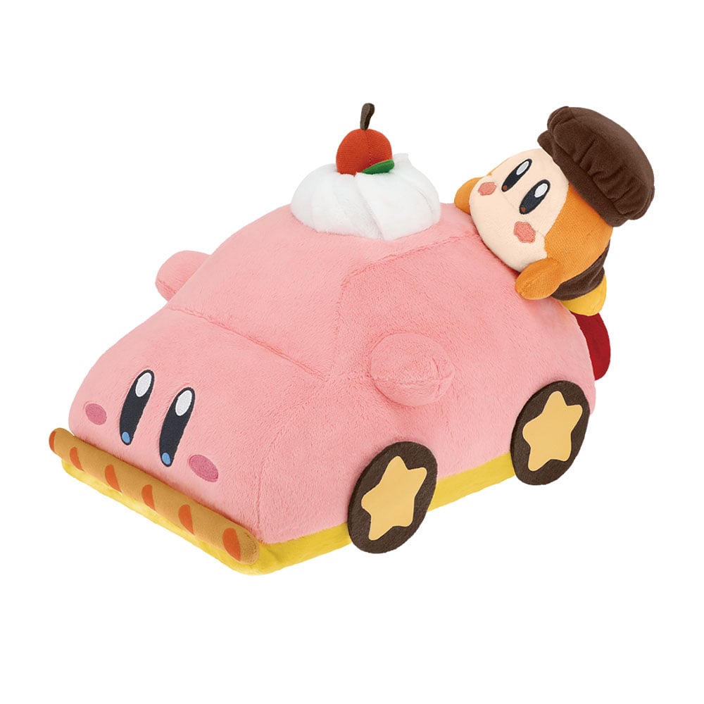 一番くじ 星のカービィ Kirby Café PETIT(ラストワン賞-くるまほおばりケーキ ぬいぐるみ)