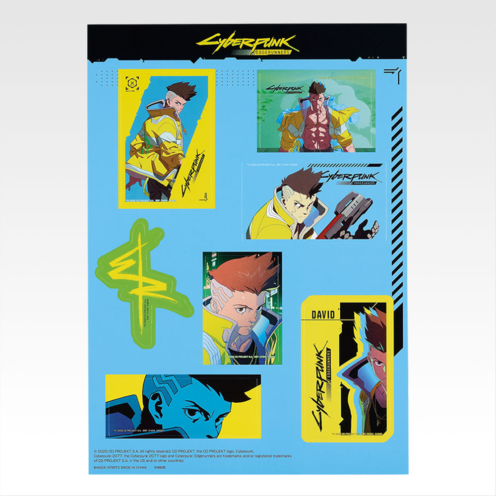 一番くじ CYBERPUNK: EDGERUNNERS(G賞-ダイカットステッカー)