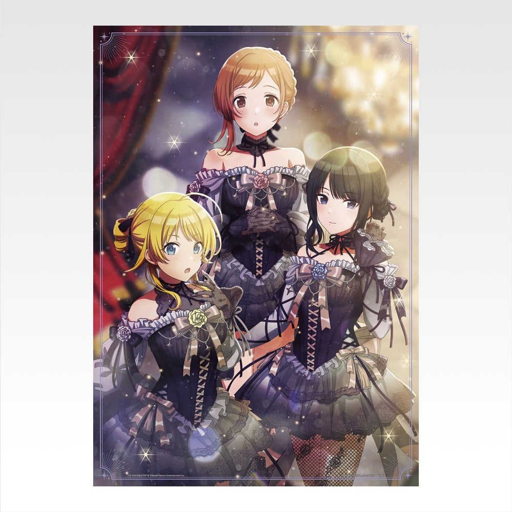 一番くじ アイドルマスター シャイニーカラーズ Midnight Secret Party(②描きおろしクリアポスター賞-描きおろしクリアポスター)