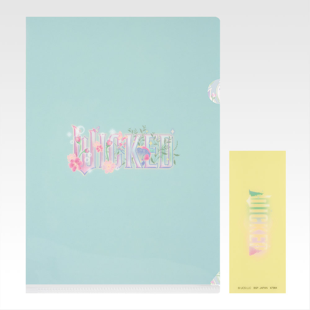 一番くじ 映画『ウィキッド 永遠の約束』(G賞-クリアファイル＆ブックマーカー)