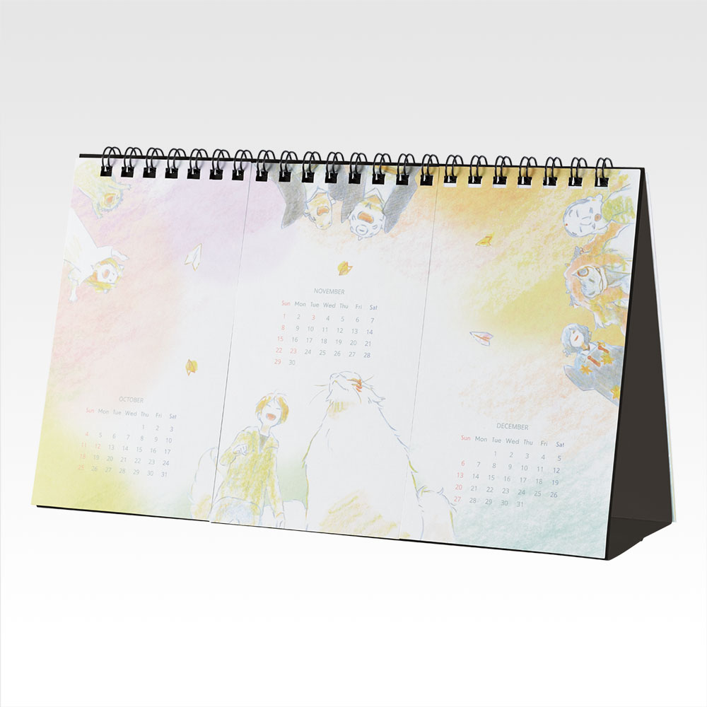 一番くじ 夏目友人帳 あとりえほん〜紙飛行機に乗せて〜(C賞-あとりえほんカレンダー)