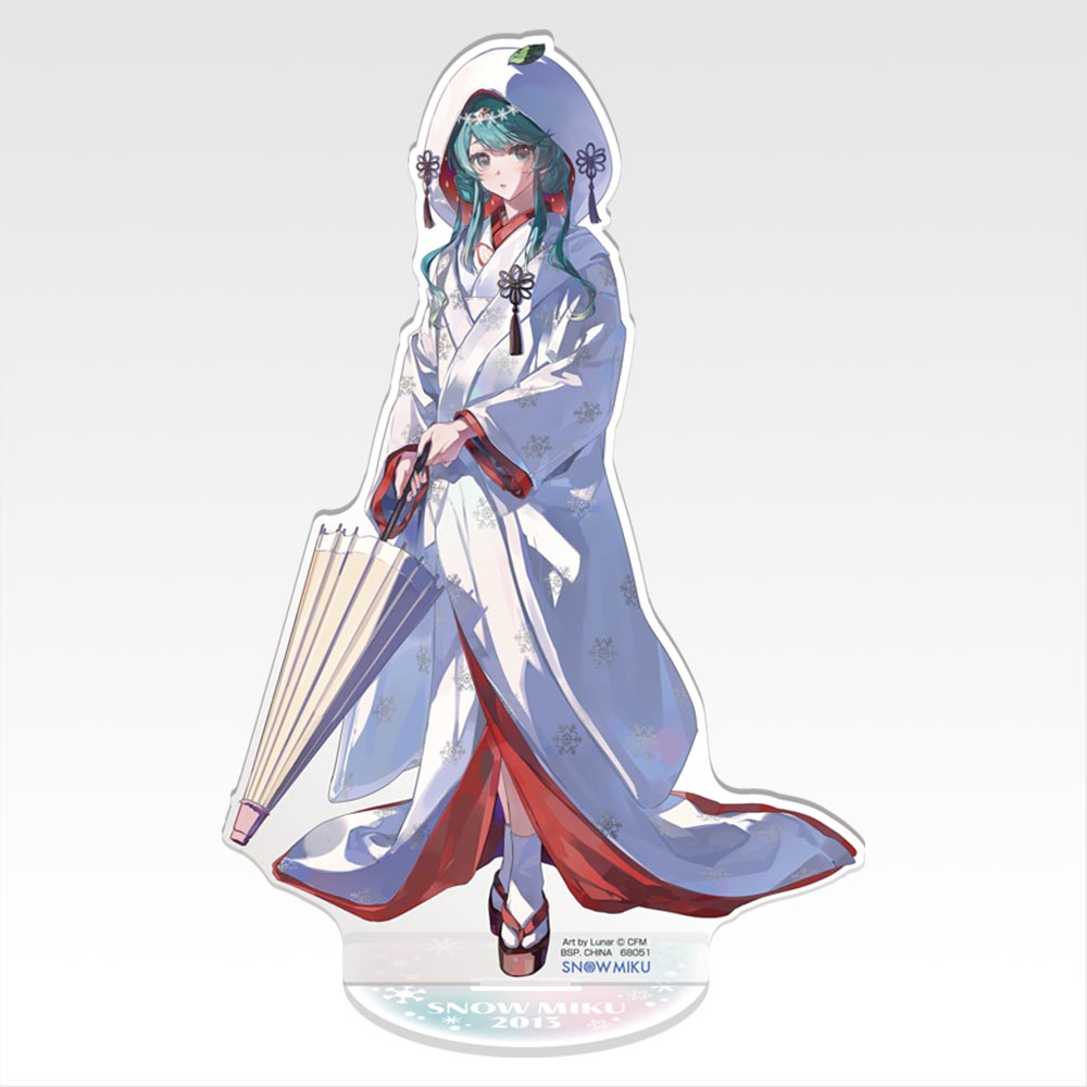 一番くじ 雪ミク ～SNOW MIKU ALL STARS～(E賞-雪ミク 2013 ビッグアクリルスタンド)