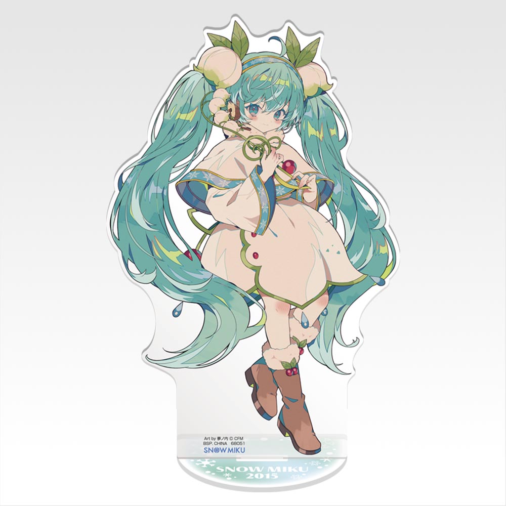 一番くじ 雪ミク ～SNOW MIKU ALL STARS～(G賞-雪ミク 2015 ビッグアクリルスタンド)