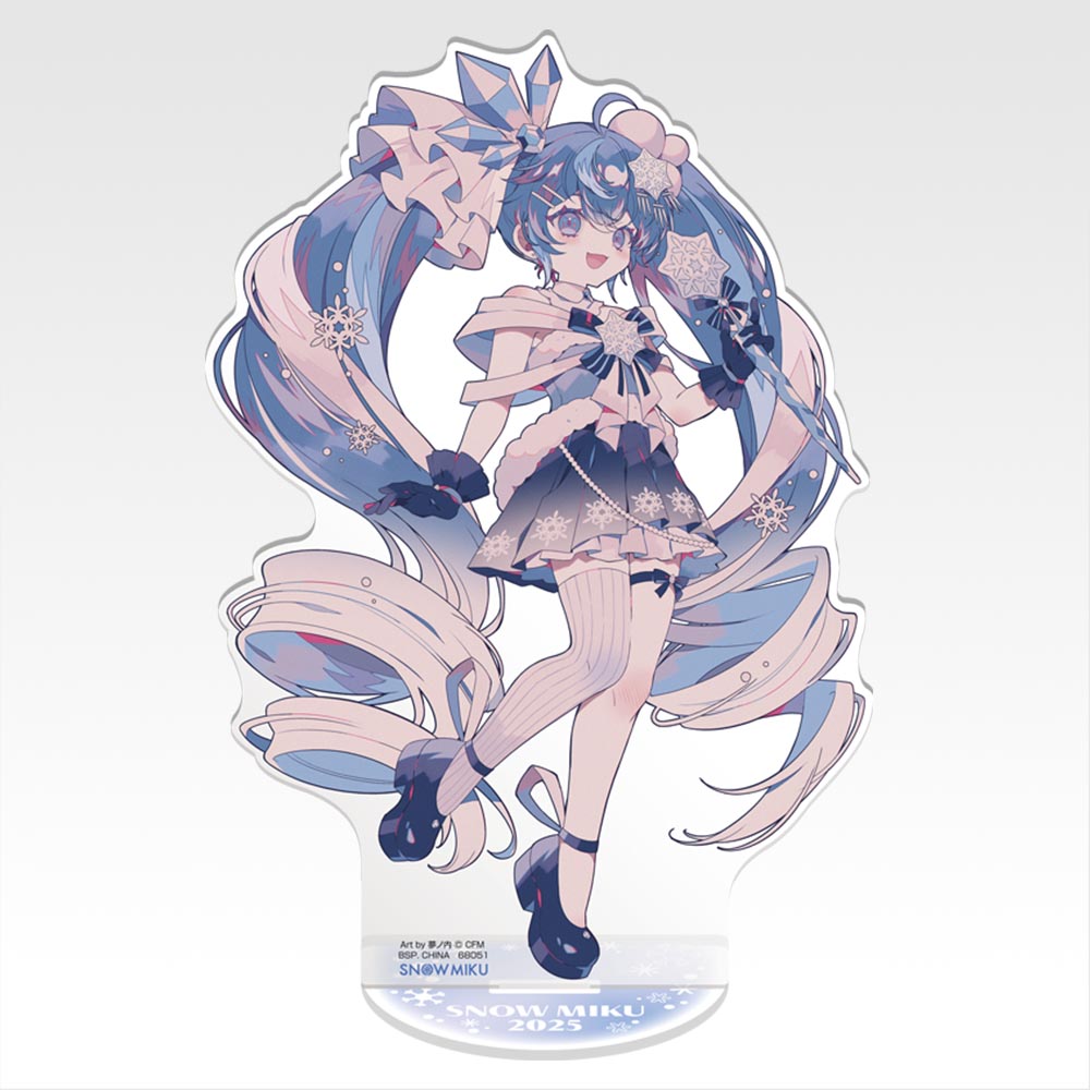 一番くじ 雪ミク ～SNOW MIKU ALL STARS～(Q賞-雪ミク 2025 ビッグアクリルスタンド)