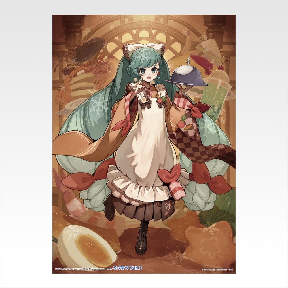 一番くじ 雪ミク ～SNOW MIKU ALL STARS～(S賞-雪ミクオールスターズ クリアポスター)