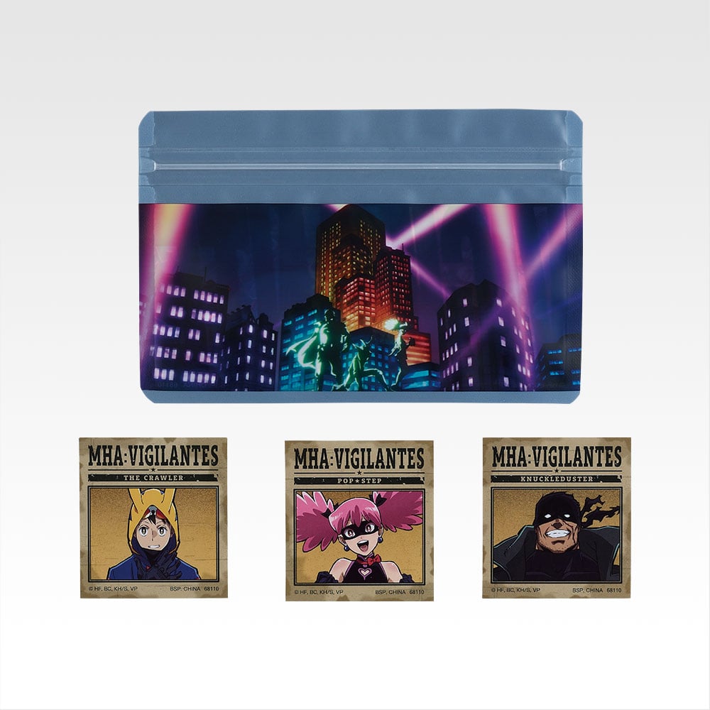 一番くじ ヴィジランテ -僕のヒーローアカデミア ILLEGALS-(H賞-ジッパーバッグ＆ステッカーセット)