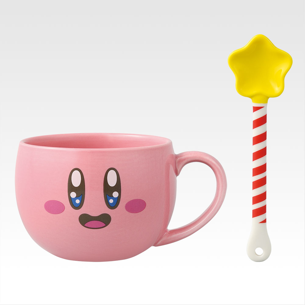 一番くじ 星のカービィ PUPUPU GOURMET(C賞-ほっとひといき☆スープマグ＆スプーン)