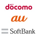 docomo au SoftBank